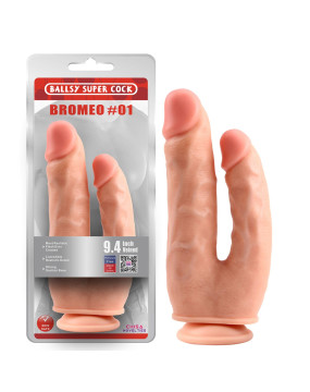 Bromeo Double Dildo Flesh