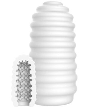 Medium Masturbator Ribs White