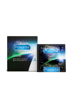 Pasante Glow Condoms 3 pcs