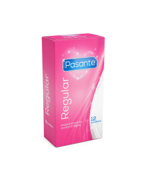 Pasante Regular Condoms 12 pcs