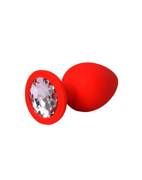 Red small butt plug with...