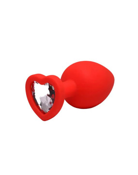 Red large heart-shaped butt...