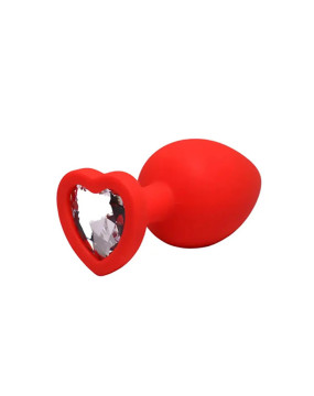 Red medium heart-shaped...