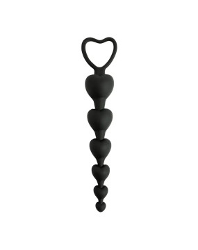 ANAL BEADS black heart