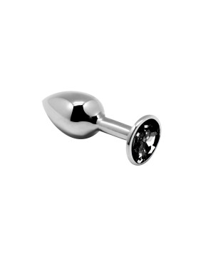 Mini Metal Butt Plug S black