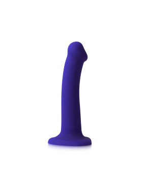 GLOW-LED DILDO PURPLE - M