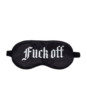 Fuck Off - Printed Satin Mask