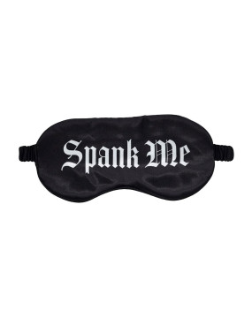 Spank Me - Printed Satin Mask