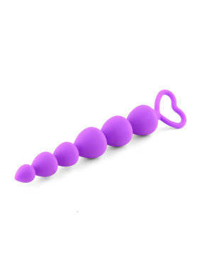 Anal Beads Purple Heart