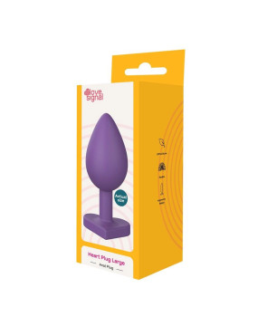 LOVE SIGNAL HEART PLUG LARGE