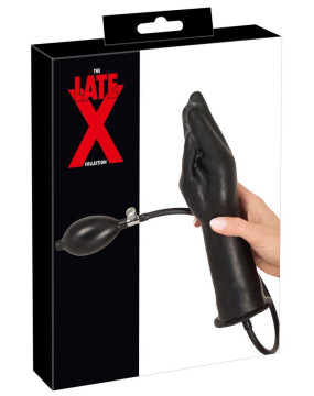Inflatable Latex Hand black