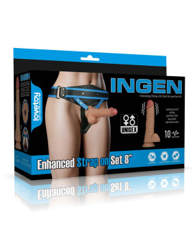 Vibrating Enhanced Strap on...
