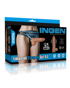 Vibrating Enhanced Strap on...