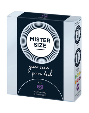 MISTER SIZE 69mm Condoms 3pcs