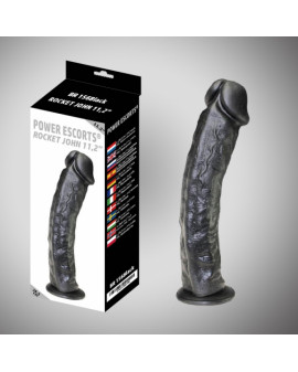 Rocket john black dildo...