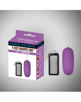 T rex remote egg purple...
