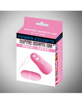Raptor remote egg pink...