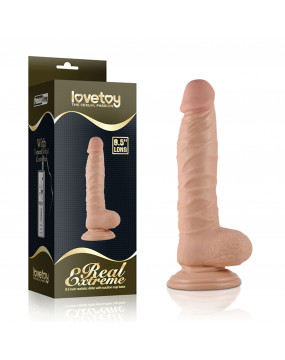 8.5" Real Extreme Dildo Flesh