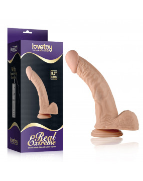 8.5" Real Extreme Dildo Flesh
