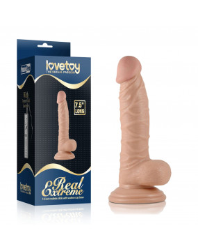 7.5" Real Extreme Dildo Flesh