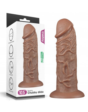 10.5'' Realistic Chubby Dildo