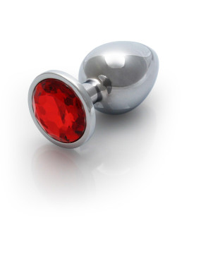 Round Gem Butt Plug - Medium