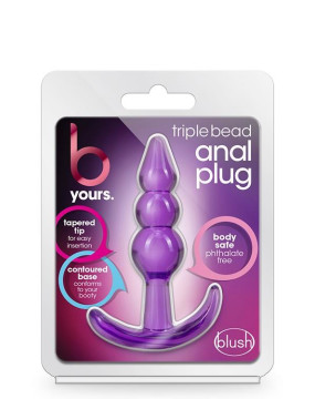 B YOURS TRIPLE BEAD ANAL...