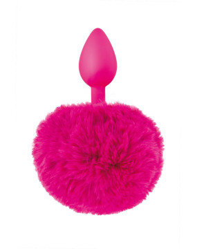 POMPOM FUCHSIA ANAL PLUG